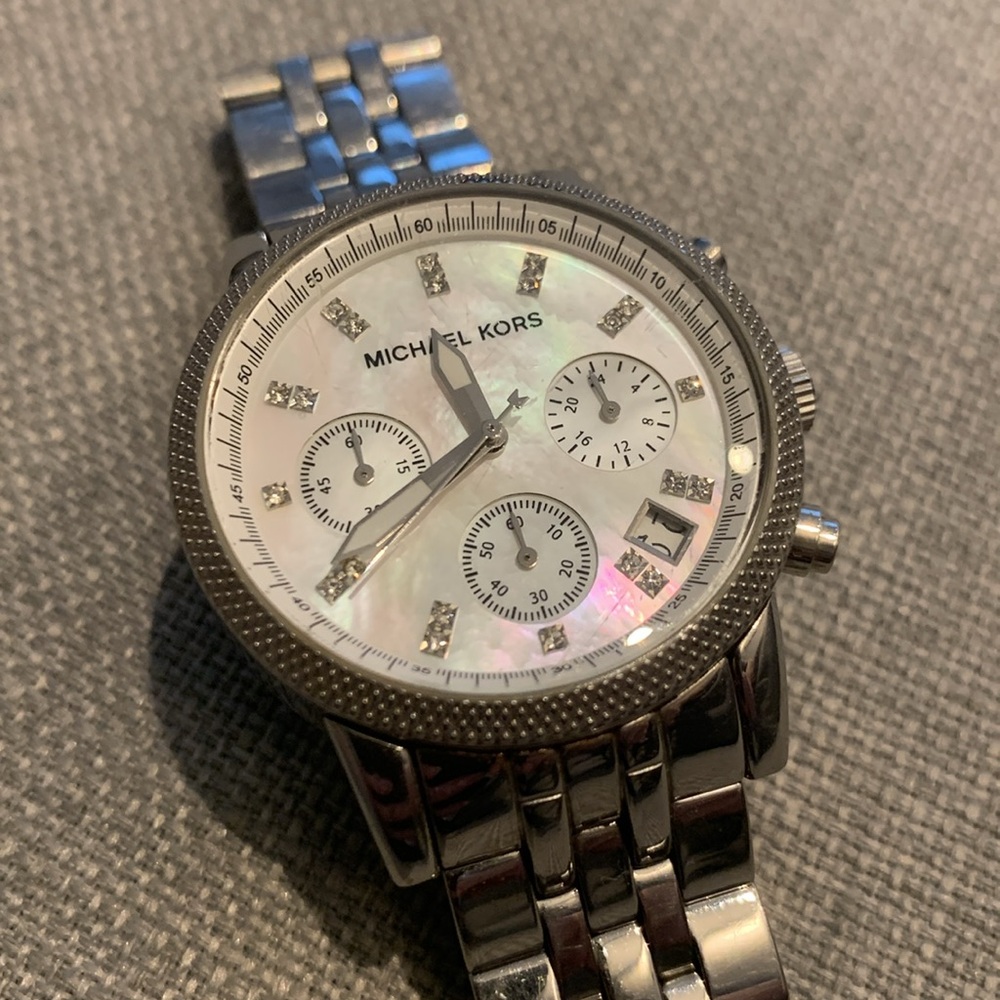 Michael Kors stainless steel watch